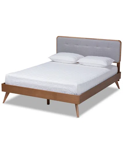 BAXTON STUDIO BAXTON STUDIO DILARA QUEEN SIZE PLATFORM BED