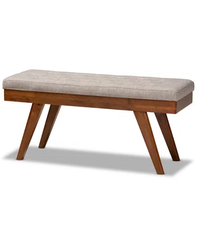 Baxton Studio Dnu  Alona Dining Bench