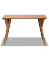 Baxton Studio Dnu  Sahar Dining Table In Brown