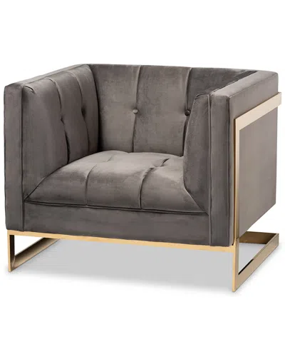 Baxton Studio Dnu Unprofitable  Ambra Armchair