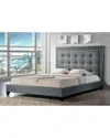 Baxton Studio Hirst King Platform Bed