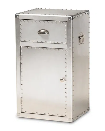 Baxton Studio Dnu Unprofitable  Serge 1-door Accent Storage Cabinet