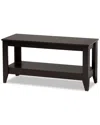 Baxton Studio Elada Wenge Coffee Table In Multi