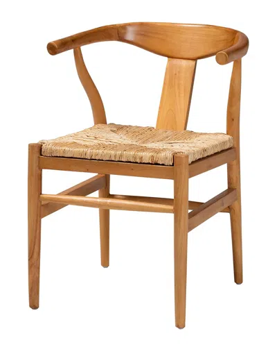 Baxton Studio Fika Dining Chair In Brown