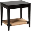 Baxton Studio Freya Modern Bohemian End Table In Black