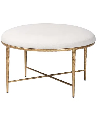 Baxton Studio Fumiye Cocktail Ottoman
