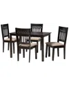 Baxton Studio Genesis Modern 5pc Dining Set