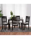 Baxton Studio Genesis Modern 5pc Dining Set
