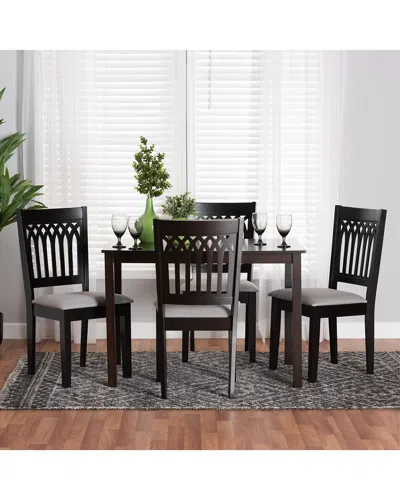 Baxton Studio Genesis Modern 5pc Dining Set