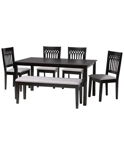 BAXTON STUDIO BAXTON STUDIO GENESIS MODERN 6PC DINING SET