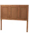 Baxton Studio Giordano Full Size Headboard In Brown