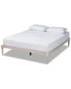 Baxton Studio Iseline Queen Size Platform Bed Frame