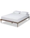 Baxton Studio Lucina Queen Size Platform Bed Frame