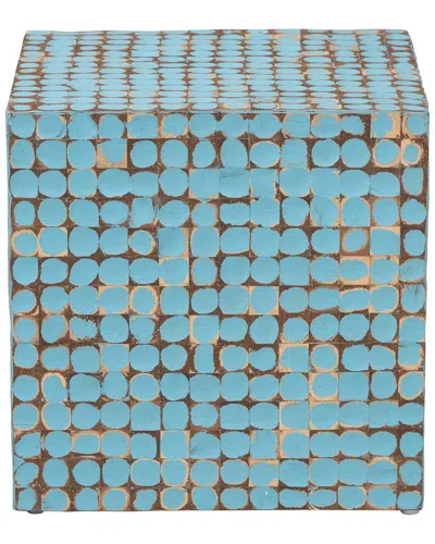 Baxton Studio Janella Bohemian Wood End Table