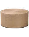 Baxton Studio Lapis Handwoven Jute Coffee Table In Brown