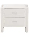 Baxton Studio Laria Modern Teddy-bear 2-drawer Nightstand