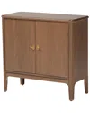 Baxton Studio Latifa Storage Cabinet In Brown