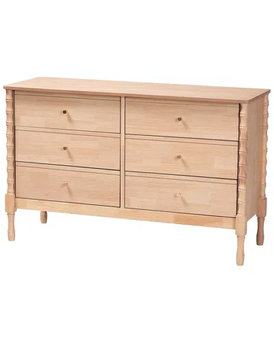 Baxton Studio Laurent Dresser In Nude