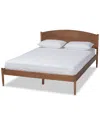 Baxton Studio Leanora King Size Platform Bed