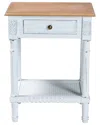 Baxton Studio Legrand Classic French Two-tone 1-drawer End Table