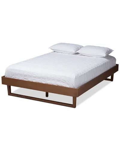 BAXTON STUDIO BAXTON STUDIO LILIYA KING SIZE PLATFORM BED FRAME