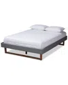 Baxton Studio Liliya Queen Size Platform Bed Frame