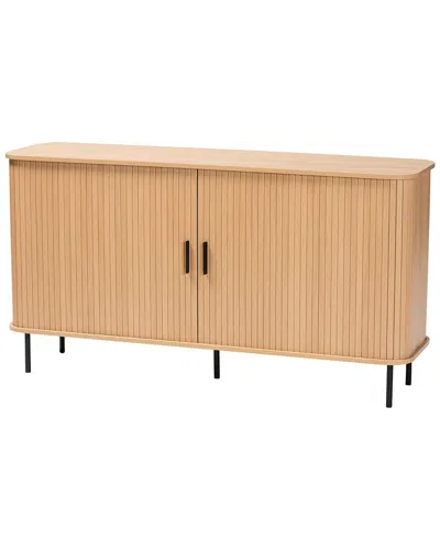 BAXTON STUDIO BAXTON STUDIO LUCIA FLUTED WOOD 55IN SIDEBOARD