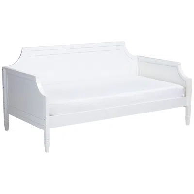 Baxton Studio Mariana White Wood Full Size Daybed