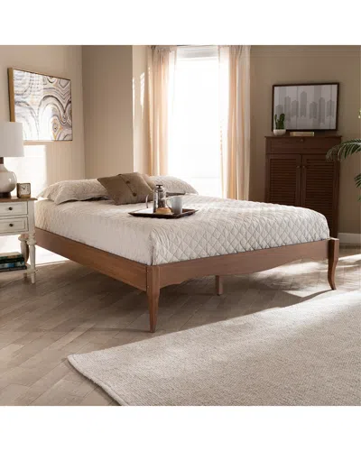 Baxton Studio Marieke King Size Bed Frame