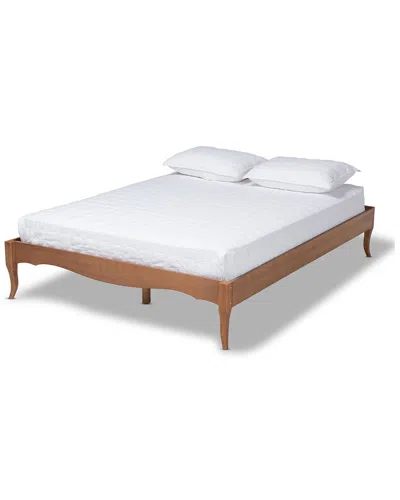 Baxton Studio Marieke Queen Size Bed Frame In Multi