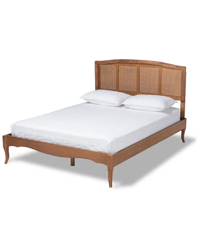 Baxton Studio Marieke Queen Size Platform Bed In Brown
