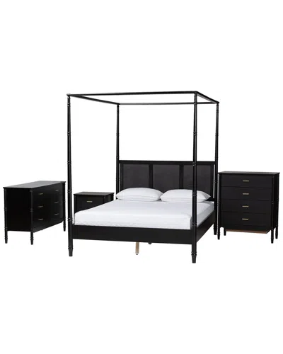 Baxton Studio Marisela 4pc Bedroom Set