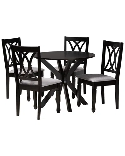 Baxton Studio Maya Modern 5pc Dining Set