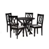 Baxton Studio Maya Modern 5pc Dining Set