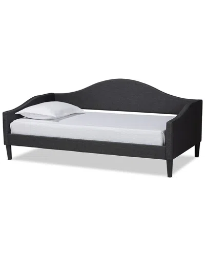 Baxton Studio Milligan Modern Contemporary Twin Size Daybed In Black