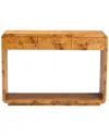 Baxton Studio Netra Contemporary Console Table In Brown