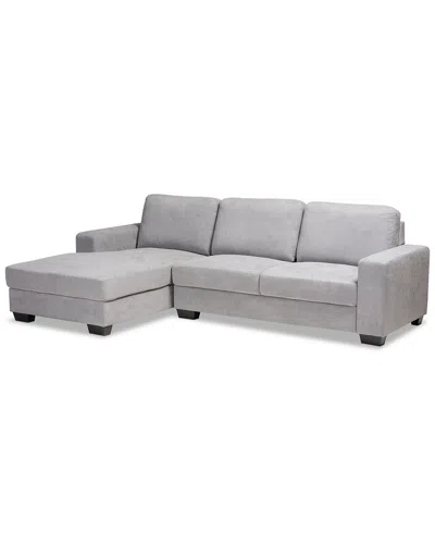 Baxton Studio Nevin Sectional Sofa