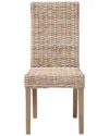 Baxton Studio Nevina Bohemian Wood Dining Chair
