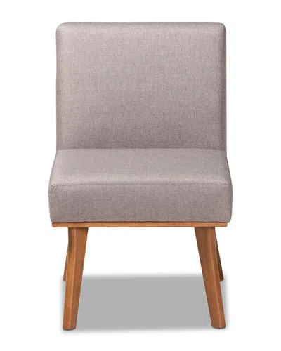 Baxton Studio Odessa Dining Chair In Grey