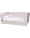 Baxton Studio Oksana Full Daybed In Pink