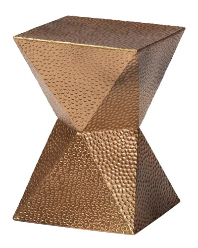 BAXTON STUDIO BAXTON STUDIO PACEY TEXTURED METAL ACCENT TABLE