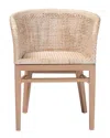 Baxton Studio Papua Modern Wood Dining Chair