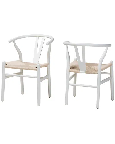 Baxton Studio Paxton Modern 2-piece Dining Chair Set