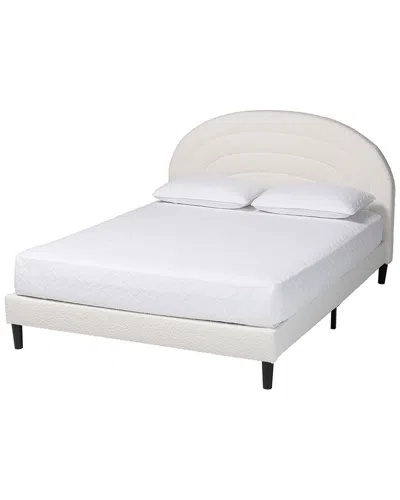 BAXTON STUDIO BAXTON STUDIO PELAGIA BOUCLE UPHOLSTERED PLATFORM BED