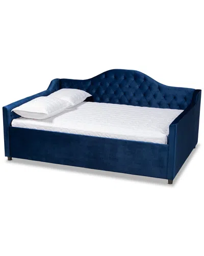 Baxton Studio Perry Full Size Daybed In Blue