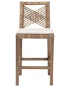 Baxton Studio Poltak Modern Bohemian Grey Natural