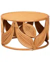 Baxton Studio Raflesia Modern Bohemian Rattan Coffee Table