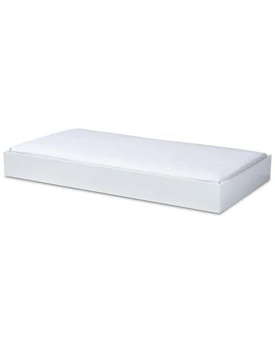 Baxton Studio Renata Twin Size Trundle In White