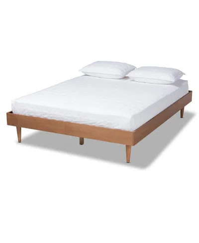 Baxton Studio Rina Bed In Brown