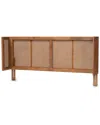 Baxton Studio Rina Queen Size Wrap-around Headboard